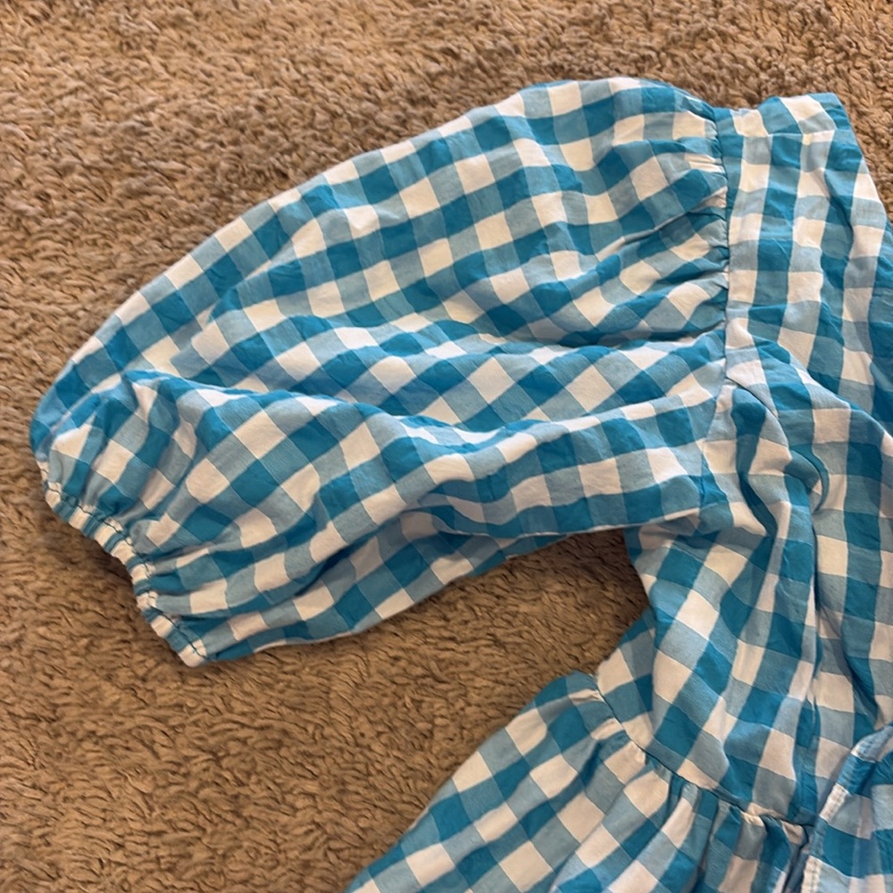 Lilly Pulitzer V-neck Gingham Top - Picture 3 of 5